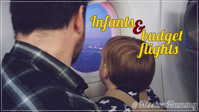 Infants and budget flights